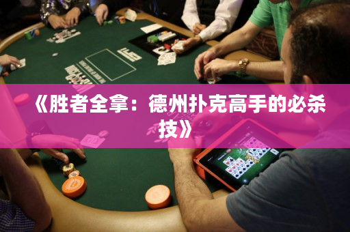 《勝者全拿：德州撲克高手的必殺技》