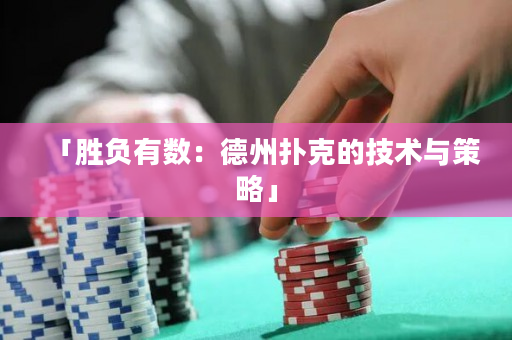 「勝負有數：德州撲克的技術與策略」