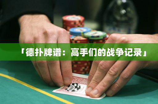 「德?lián)渑谱V：高手們的戰(zhàn)爭記錄」