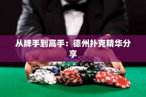 從牌手到高手：德州撲克精華分享