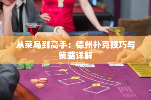 從菜鳥到高手：德州撲克技巧與策略詳解