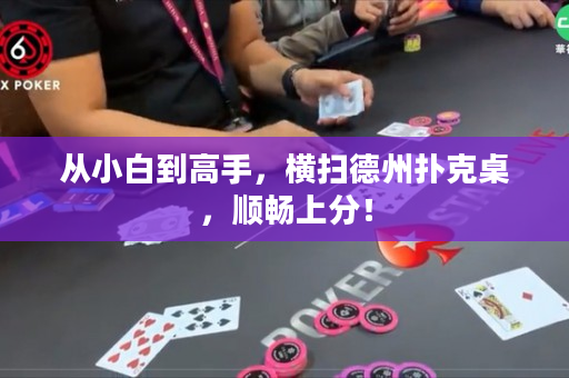 從小白到高手，橫掃德州撲克桌，順暢上分！