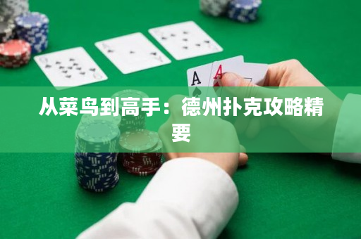 從菜鳥到高手：德州撲克攻略精要