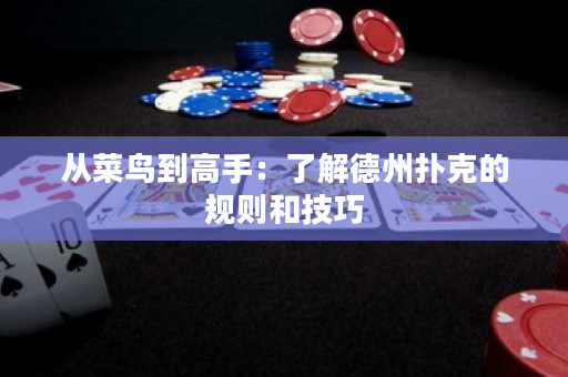 從菜鳥到高手：了解德州撲克的規(guī)則和技巧