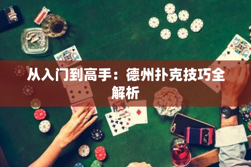 從入門到高手：德州撲克技巧全解析
