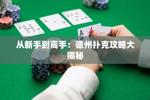 從新手到高手：德州撲克攻略大揭秘