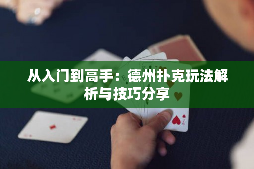從入門到高手：德州撲克玩法解析與技巧分享