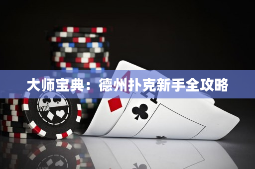 大師寶典：德州撲克新手全攻略