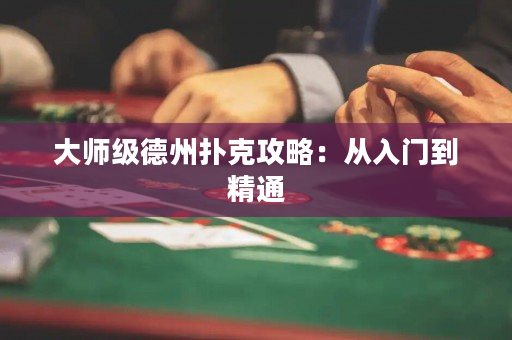 大師級(jí)德州撲克攻略：從入門(mén)到精通
