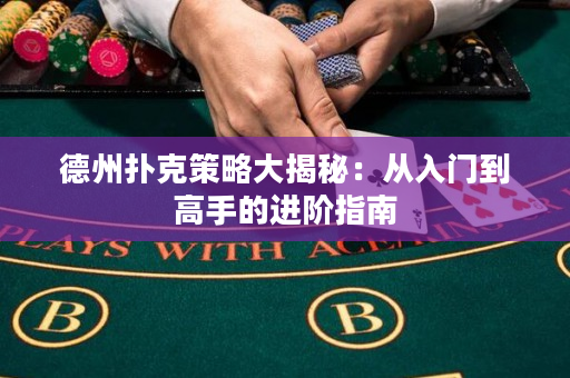 德州撲克策略大揭秘：從入門到高手的進階指南
