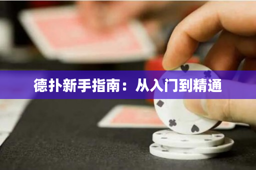 德撲新手指南：從入門到精通