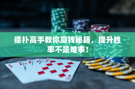 德撲高手教你贏錢秘籍，提升勝率不是難事！