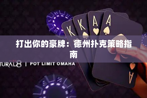 打出你的豪牌：德州撲克策略指南