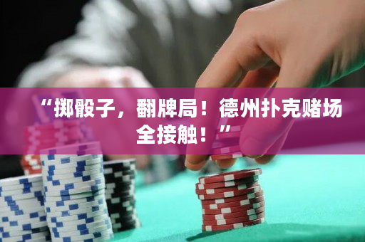 “擲骰子，翻牌局！德州撲克賭場全接觸！”