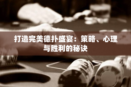 打造完美德撲盛宴：策略、心理與勝利的秘訣