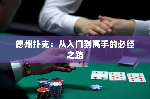德州撲克：從入門到高手的必經之路