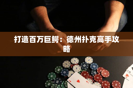 打造百萬巨鱷：德州撲克高手攻略