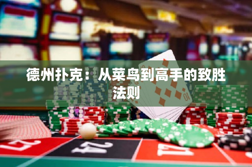 德州撲克：從菜鳥到高手的致勝法則