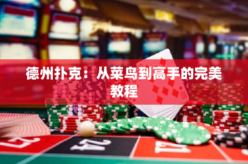 德州撲克：從菜鳥到高手的完美教程