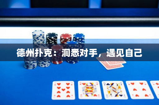 德州撲克：洞悉對手，遇見自己
