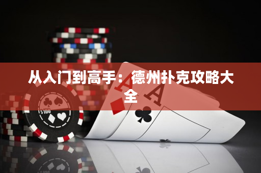 從入門到高手：德州撲克攻略大全