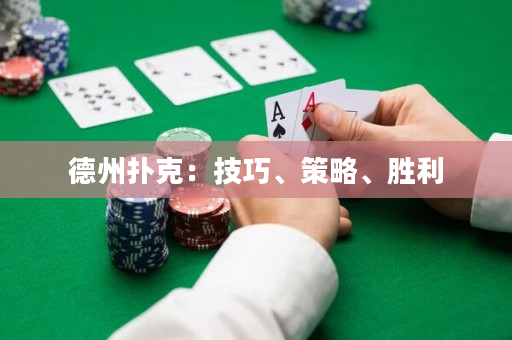 德州撲克：技巧、策略、勝利