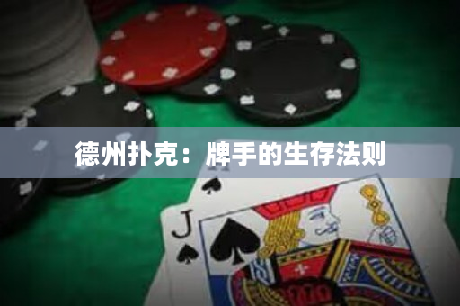 德州撲克：牌手的生存法則