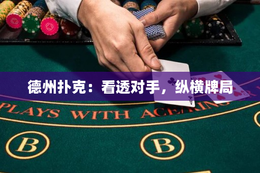 德州撲克：看透對手，縱橫牌局