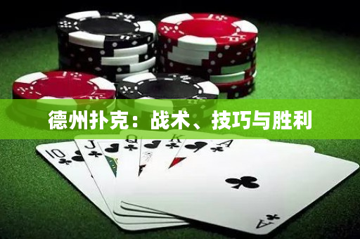 德州撲克：戰術、技巧與勝利