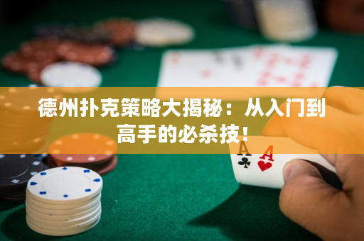 德州撲克策略大揭秘：從入門到高手的必殺技！