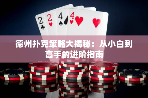 德州撲克策略大揭秘：從小白到高手的進階指南