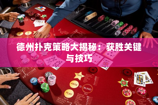 德州撲克策略大揭秘：獲勝關鍵與技巧