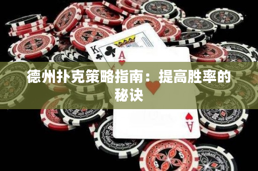 德州撲克策略指南：提高勝率的秘訣