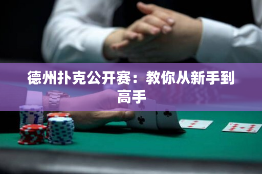 德州撲克公開賽：教你從新手到高手