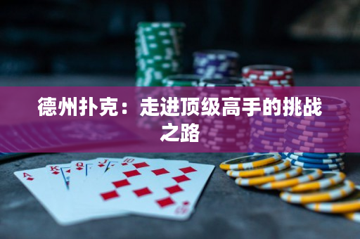 德州撲克：走進頂級高手的挑戰(zhàn)之路