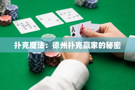 撲克魔法：德州撲克贏家的秘密
