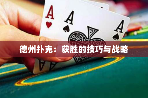 德州撲克：獲勝的技巧與戰(zhàn)略