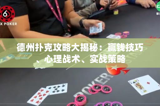 德州撲克攻略大揭秘：贏錢技巧、心理戰術、實戰策略