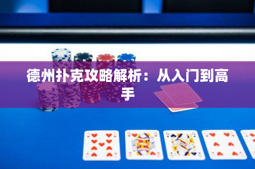 德州撲克攻略解析：從入門到高手