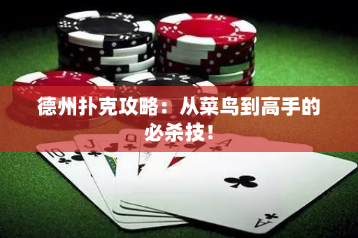 德州撲克攻略：從菜鳥到高手的必殺技！