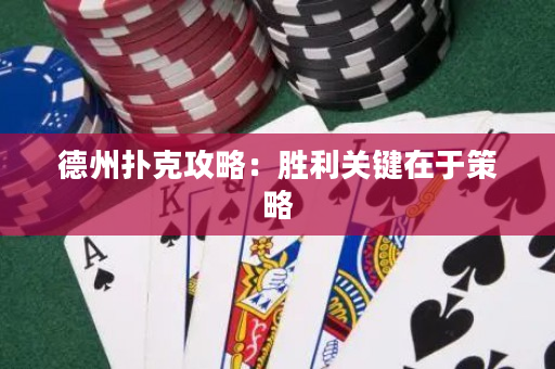 德州撲克攻略：勝利關鍵在于策略