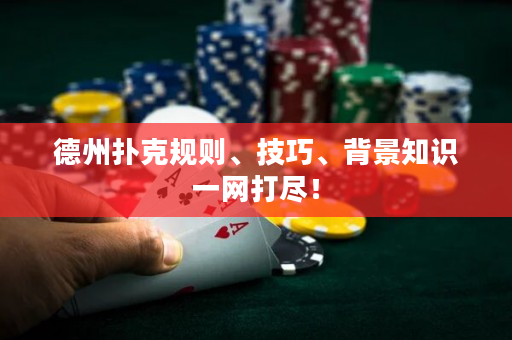 德州撲克規則、技巧、背景知識一網打盡！