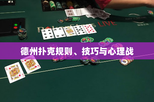 德州撲克規則、技巧與心理戰