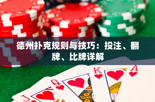 德州撲克規則與技巧：投注、翻牌、比牌詳解