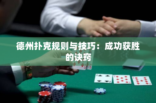德州撲克規(guī)則與技巧：成功獲勝的訣竅