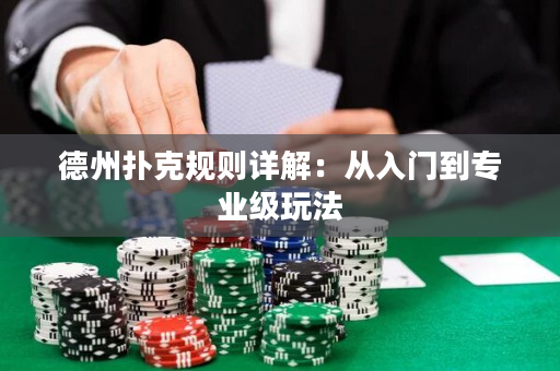 德州撲克規則詳解：從入門到專業級玩法