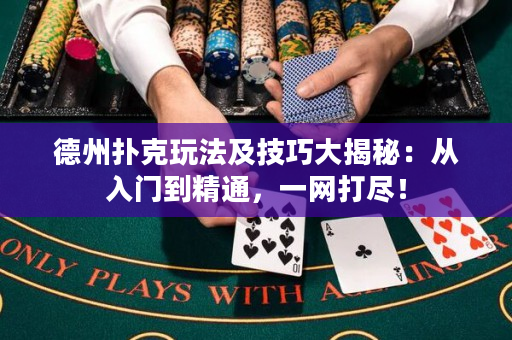 德州撲克玩法及技巧大揭秘：從入門到精通，一網打盡！