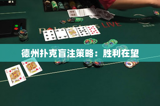 德州撲克盲注策略：勝利在望