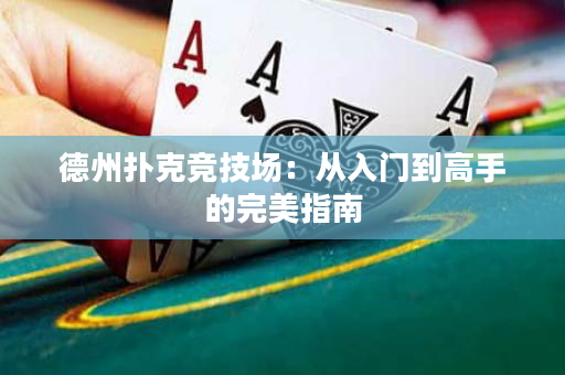 德州撲克競技場：從入門到高手的完美指南
