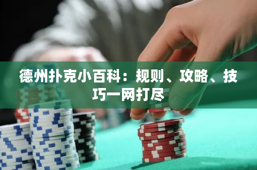 德州撲克小百科：規則、攻略、技巧一網打盡